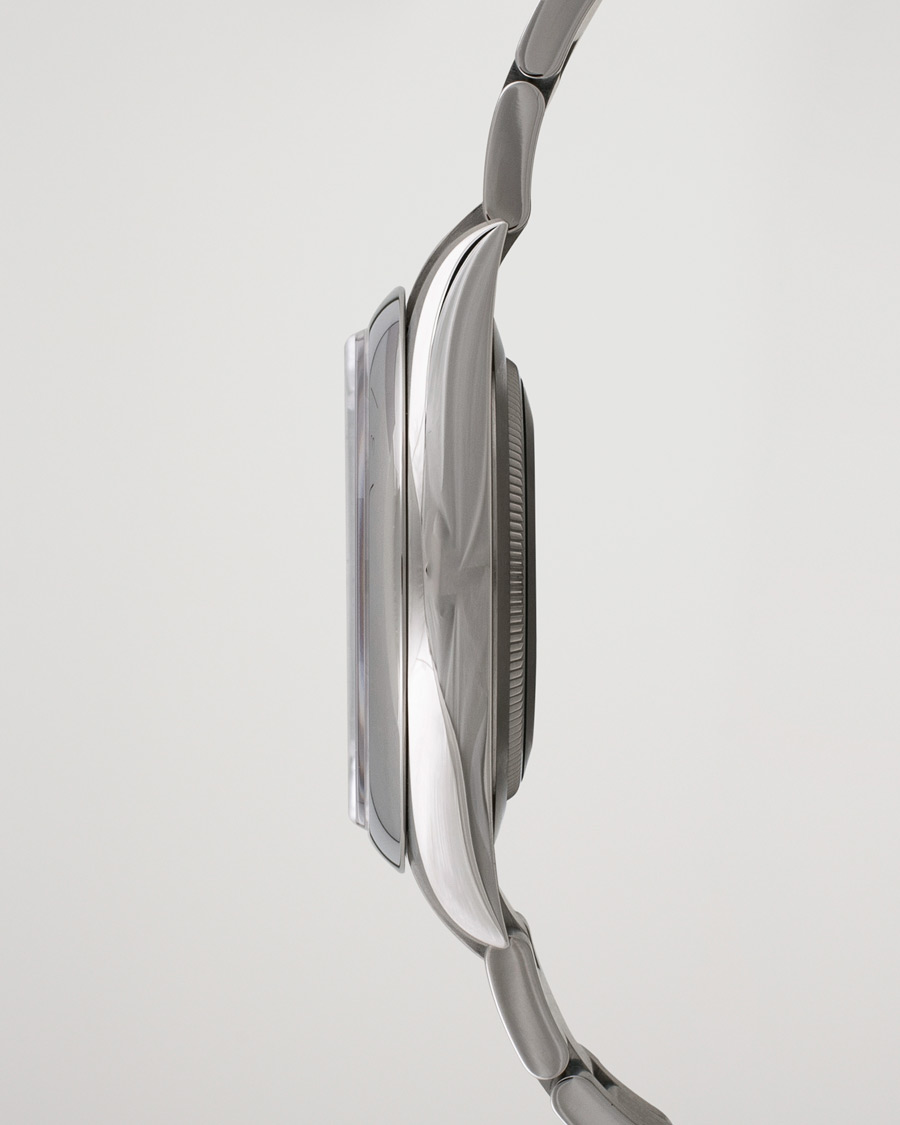 Homme | Rolex Pre-Owned Oyster Perpetual 124300 Black Silver | Rolex Pre-Owned | Oyster Perpetual 124300 Black Silver