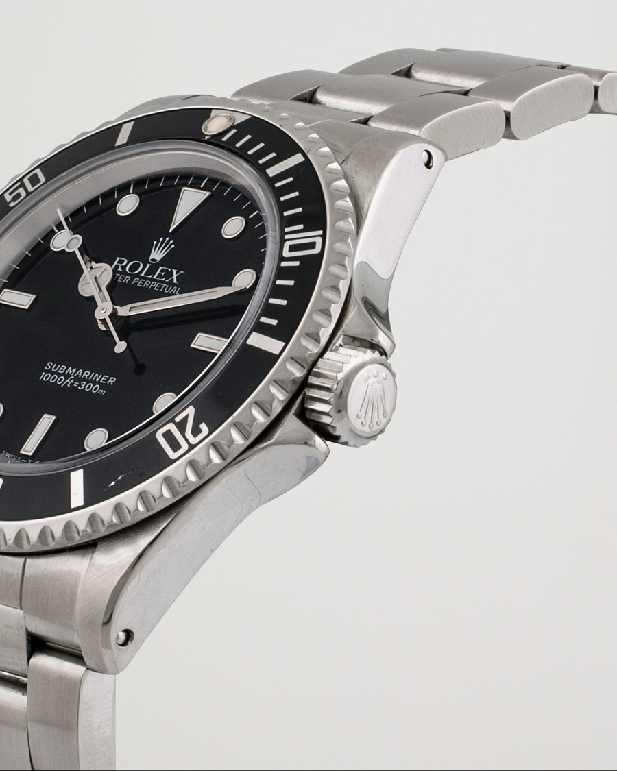 Homme | Rolex Pre-Owned Submariner 14060 Oyster Perpetual Silver | Rolex Pre-Owned | Submariner 14060 Oyster Perpetual Silver