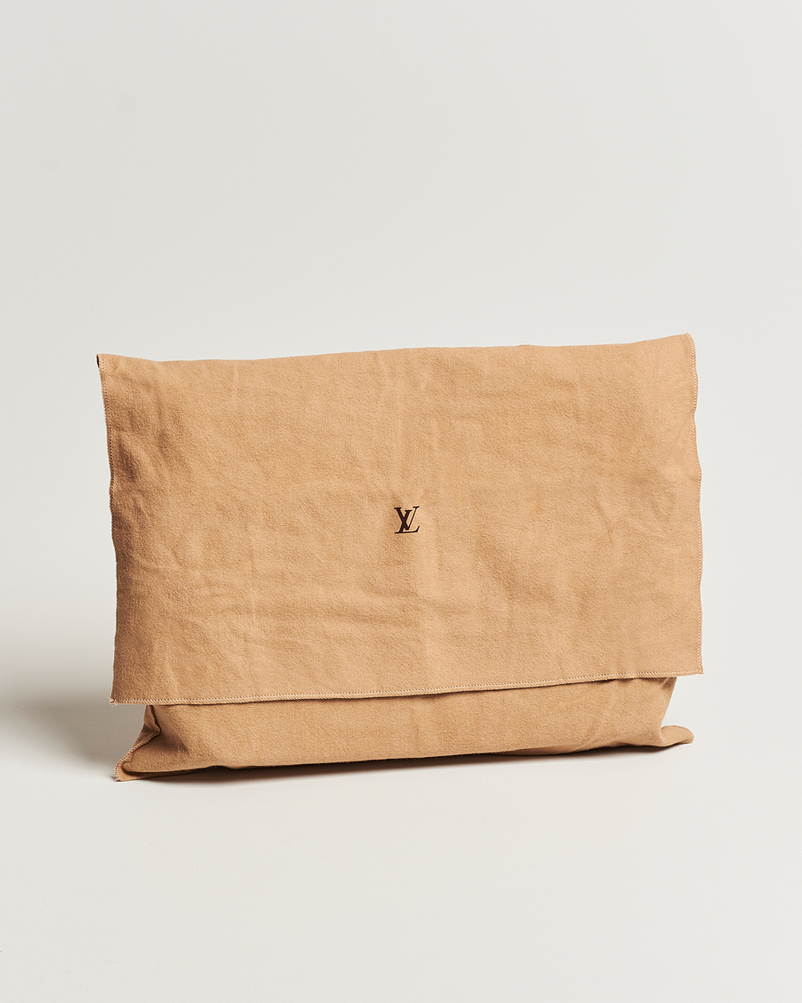 Homme | Louis Vuitton Pre-Owned Alexei Leather Messenger Bag Leather Brown | Louis Vuitton Pre-Owned | Alexei Leather Messenger Bag Leather Brown