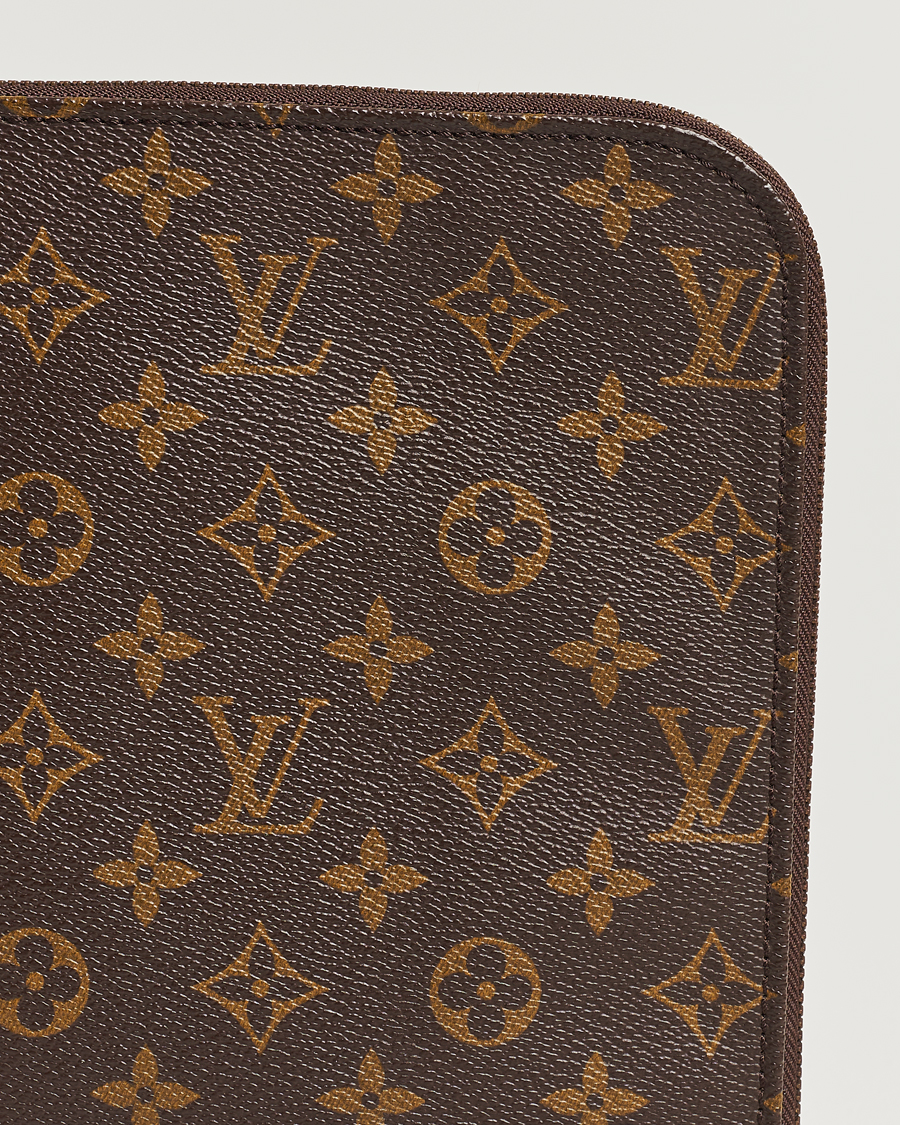 Homme | Louis Vuitton Pre-Owned Posh Documan Document Bag Monogram | Louis Vuitton Pre-Owned | Posh Documan Document Bag Monogram
