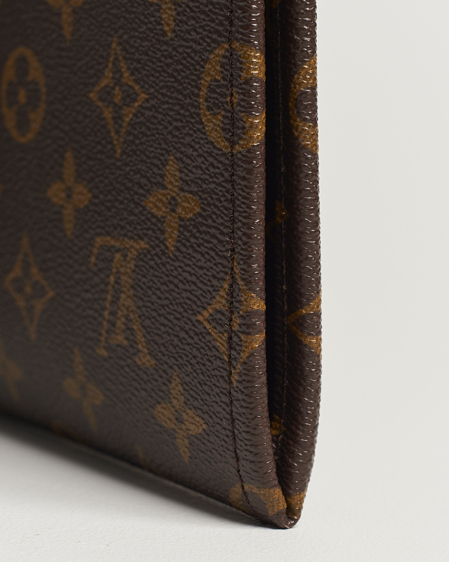 Homme | Louis Vuitton Pre-Owned Posh Documan Document Bag Monogram | Louis Vuitton Pre-Owned | Posh Documan Document Bag Monogram