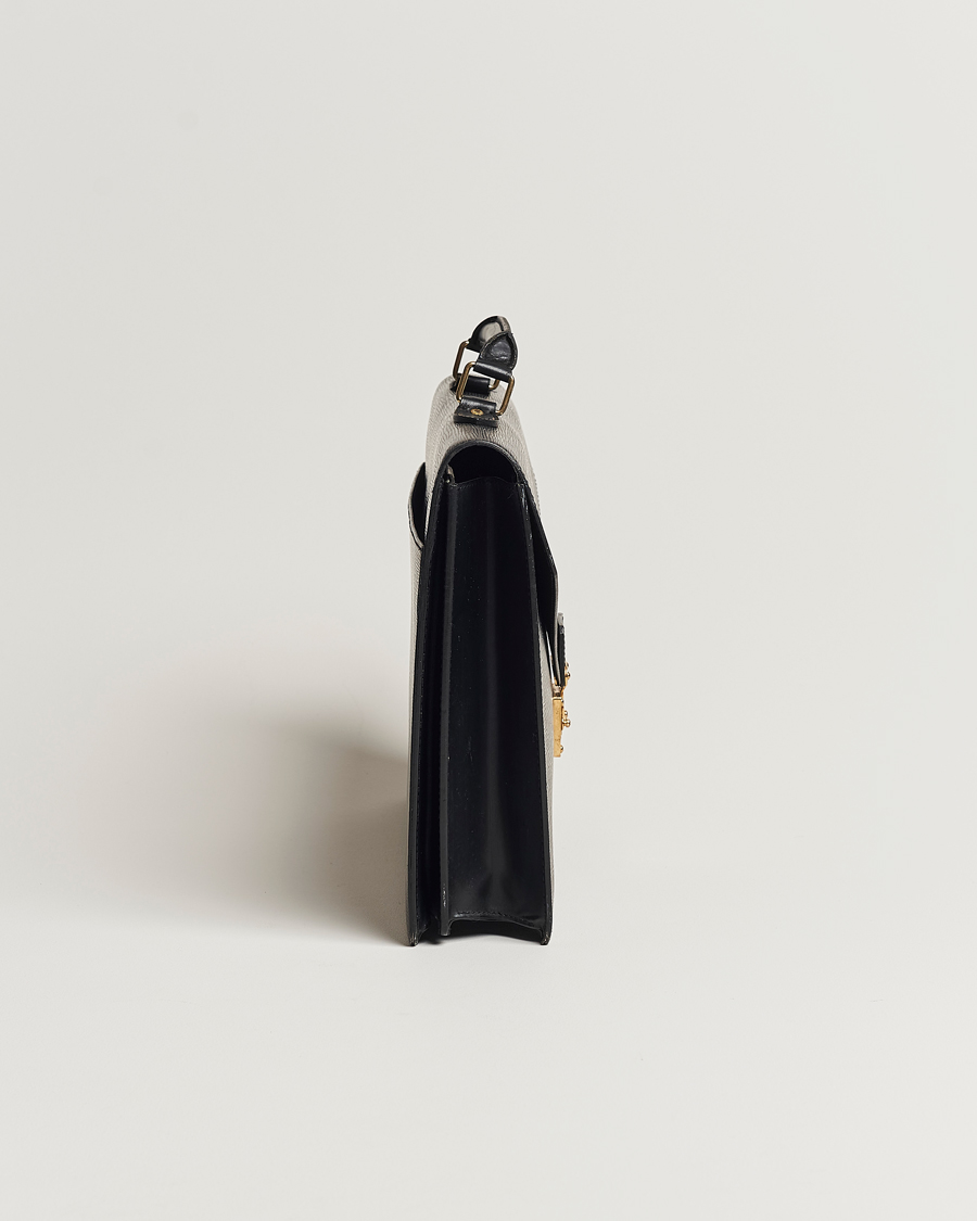 Homme | Louis Vuitton Pre-Owned Serviette Ambassadeur Epi Leather Breifcase Black | Louis Vuitton Pre-Owned | Serviette Ambassadeur Epi Leather Breifcase Black