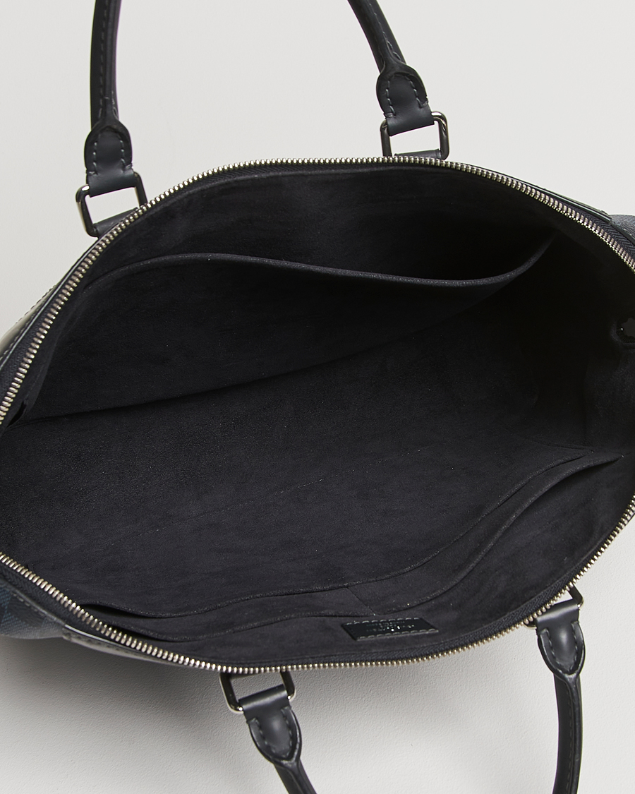 Homme | Louis Vuitton Pre-Owned Porte-Documents Jour Briefcase Damier Navy | Louis Vuitton Pre-Owned | Porte-Documents Jour Briefcase Damier Navy