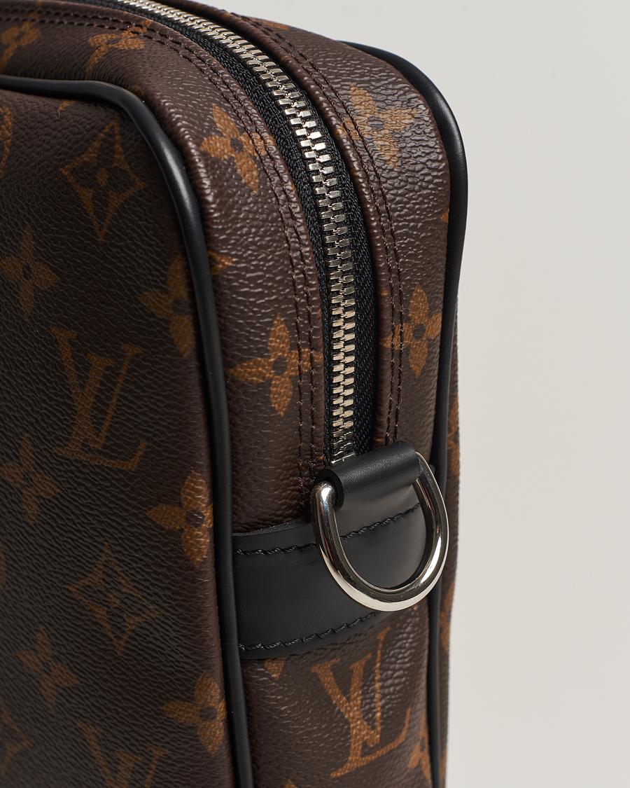 Homme | Louis Vuitton Pre-Owned Porte-Documents Voyage Briefcase Monogram Macassar | Louis Vuitton Pre-Owned | Porte-Documents Voyage Briefcase Monogram Macassar