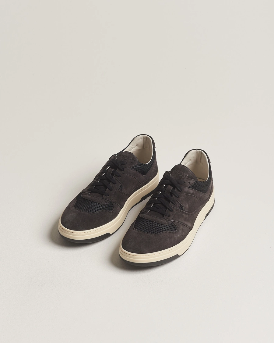 Homme | Contemporary Creators | Sweyd | Net Suede Sneaker Faded Black