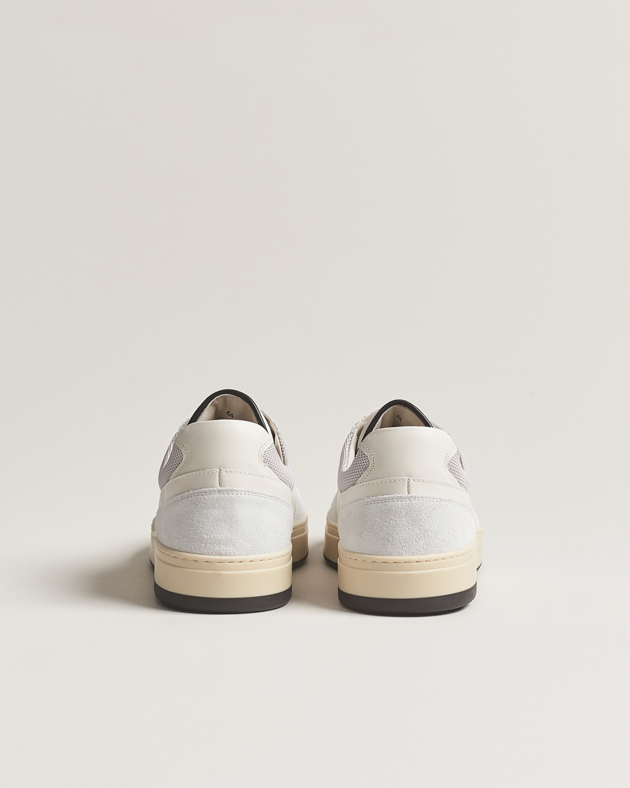 Homme | Sweyd Net Suede/Leather Sneaker White/Grey | Sweyd | Net Suede/Leather Sneaker White/Grey