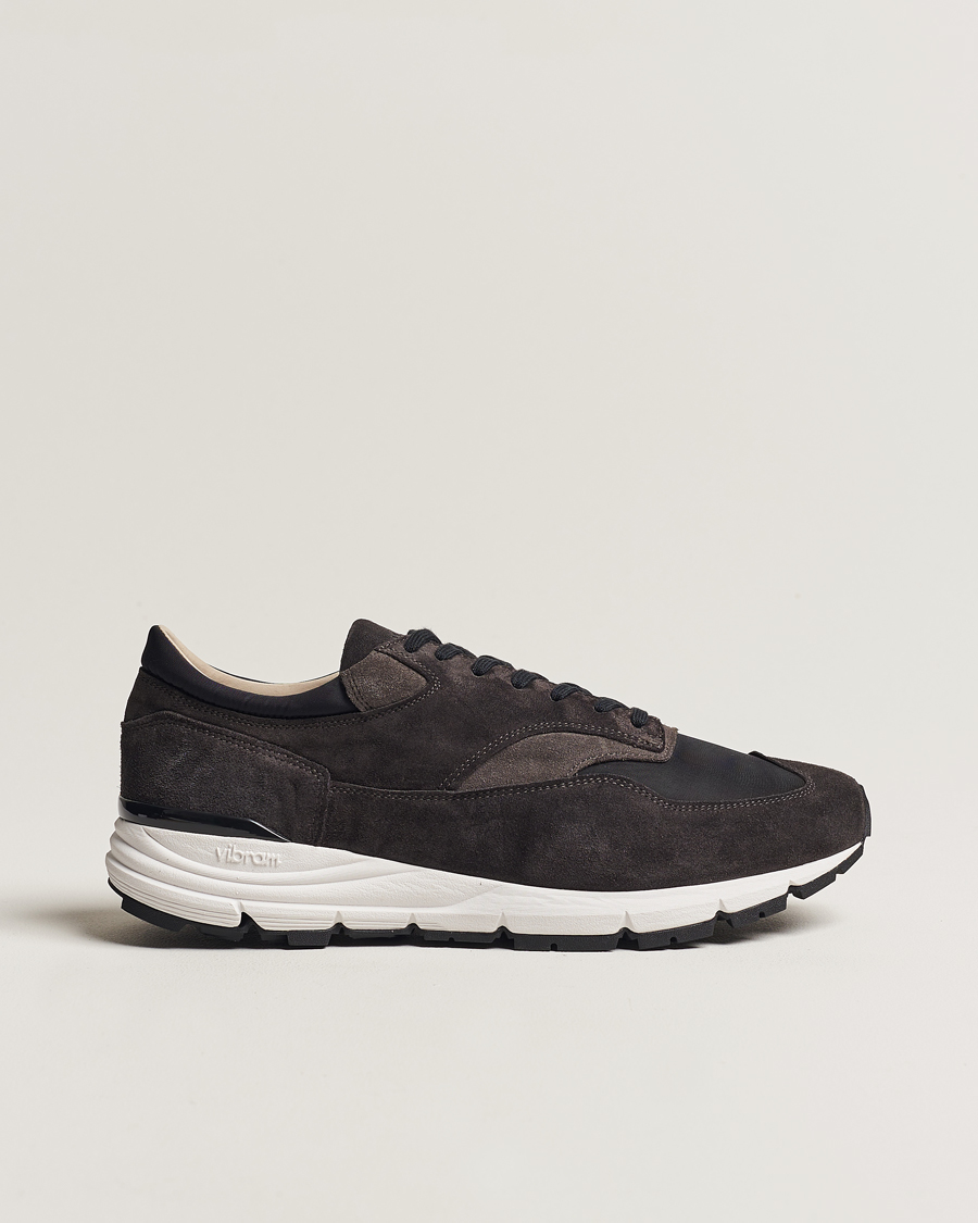 Homme | Sweyd Way Suede Running Sneaker Faded Black | Sweyd | Way Suede Running Sneaker Faded Black