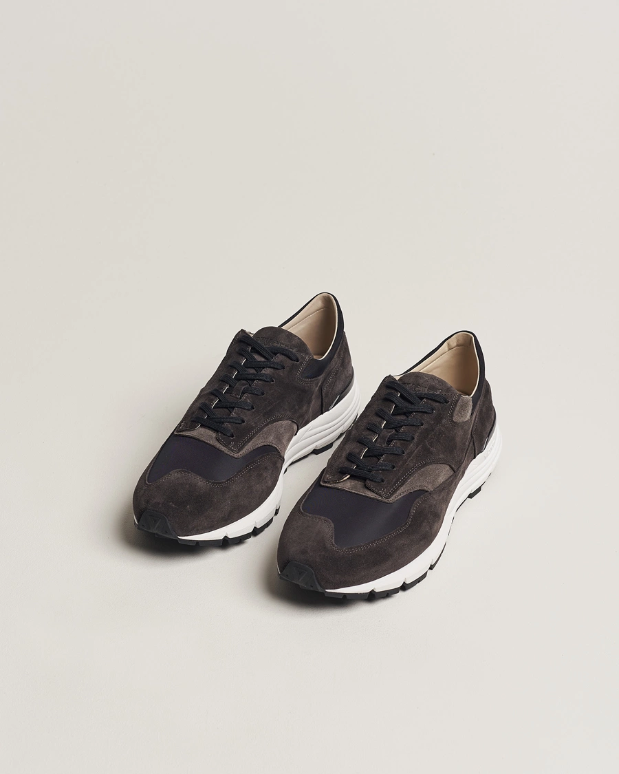 Homme | Chaussures En Daim | Sweyd | Way Suede Running Sneaker Faded Black