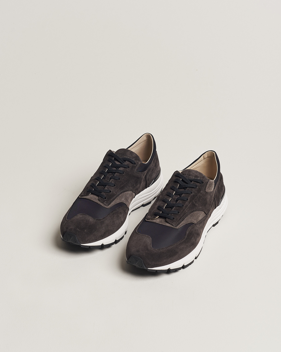 Homme | Sweyd Way Suede Running Sneaker Faded Black | Sweyd | Way Suede Running Sneaker Faded Black