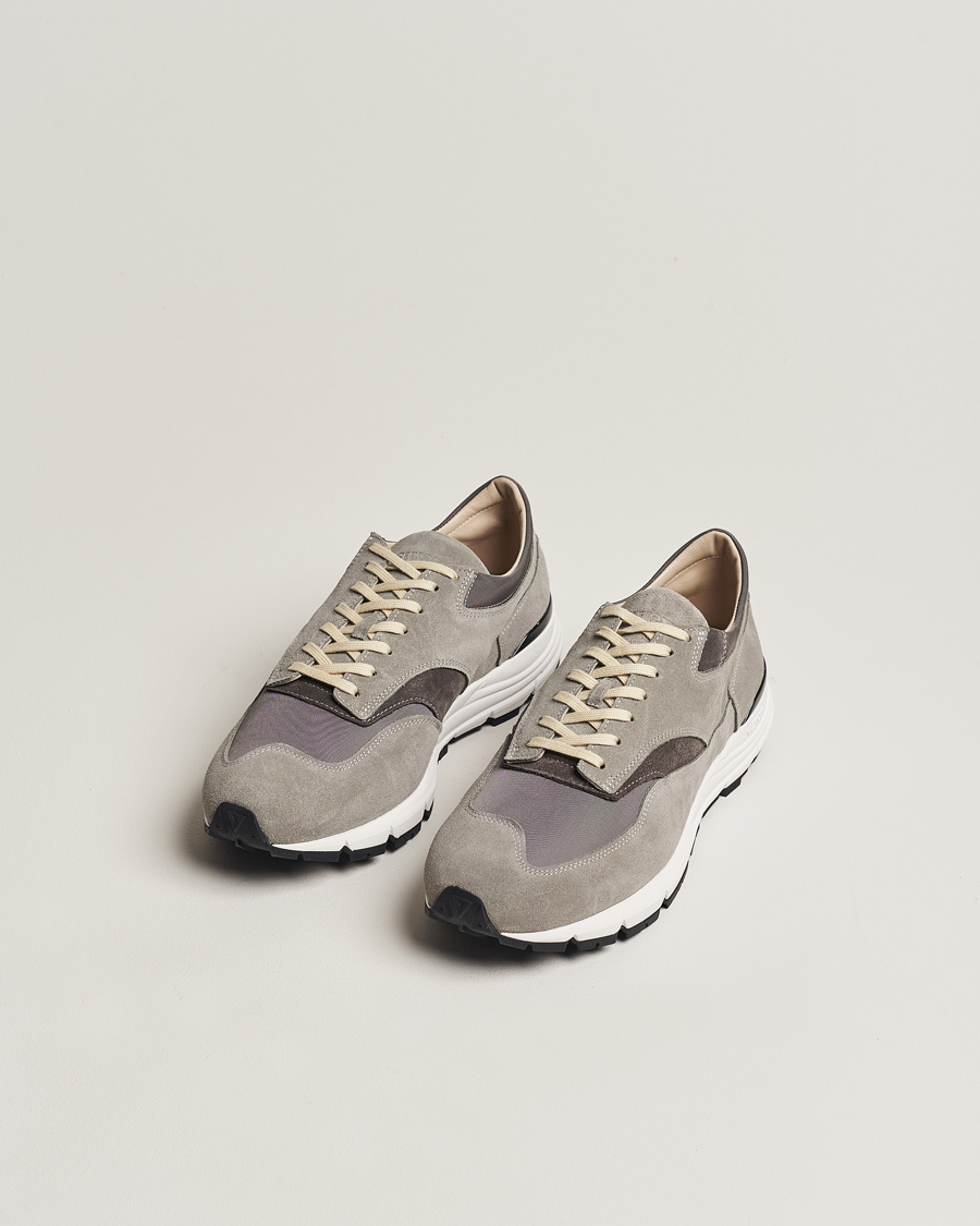 Homme | Chaussures En Daim | Sweyd | Way Suede Running Sneaker Grey