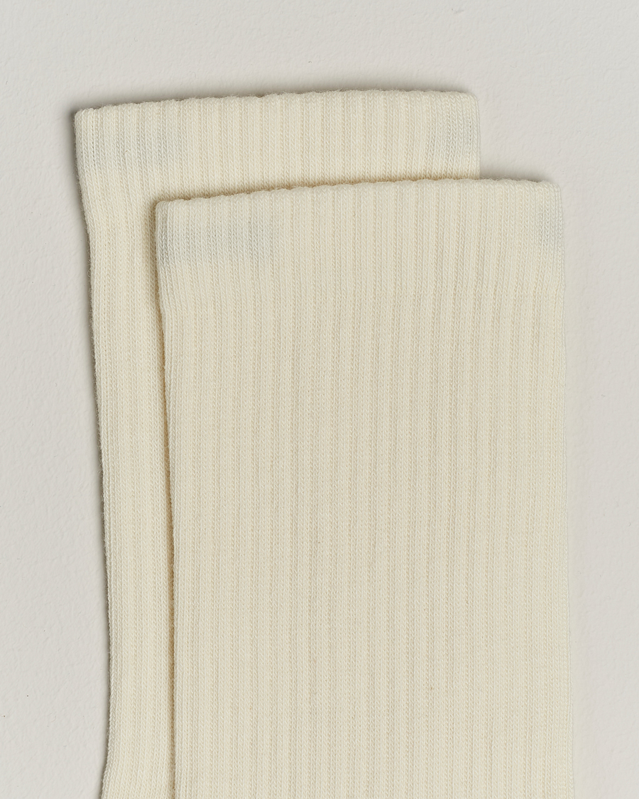 Homme | Sous-Vêtements Et Chaussettes | Sweyd | Crew Cotton Socks White