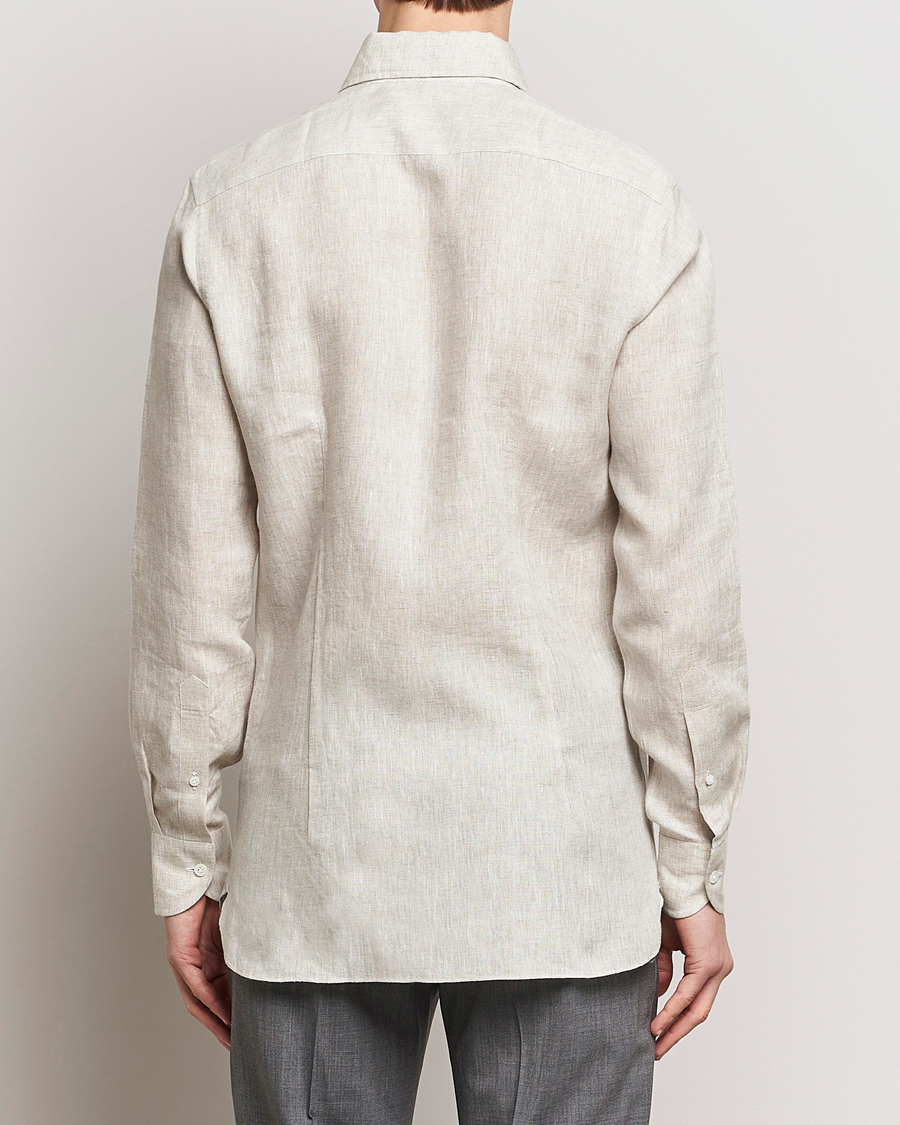 Homme | Chemises | 100Hands | Linen Shirt Oatmeal