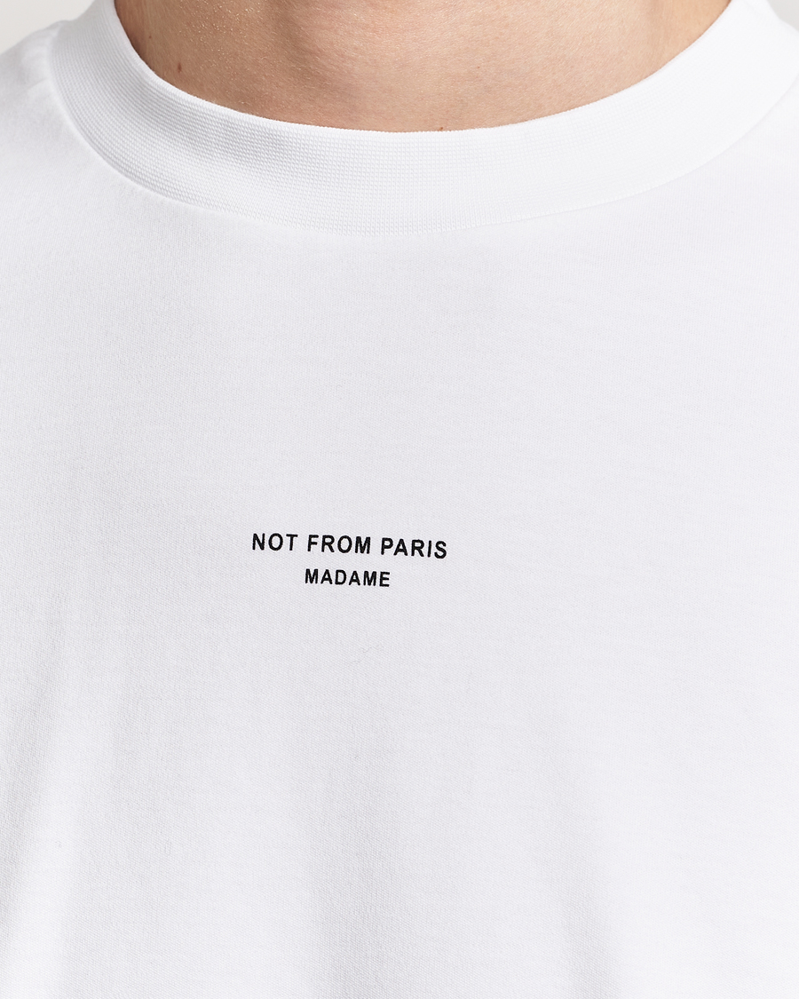 Homme | T-shirts | Drôle de Monsieur | Classic NFPM T-Shirt White