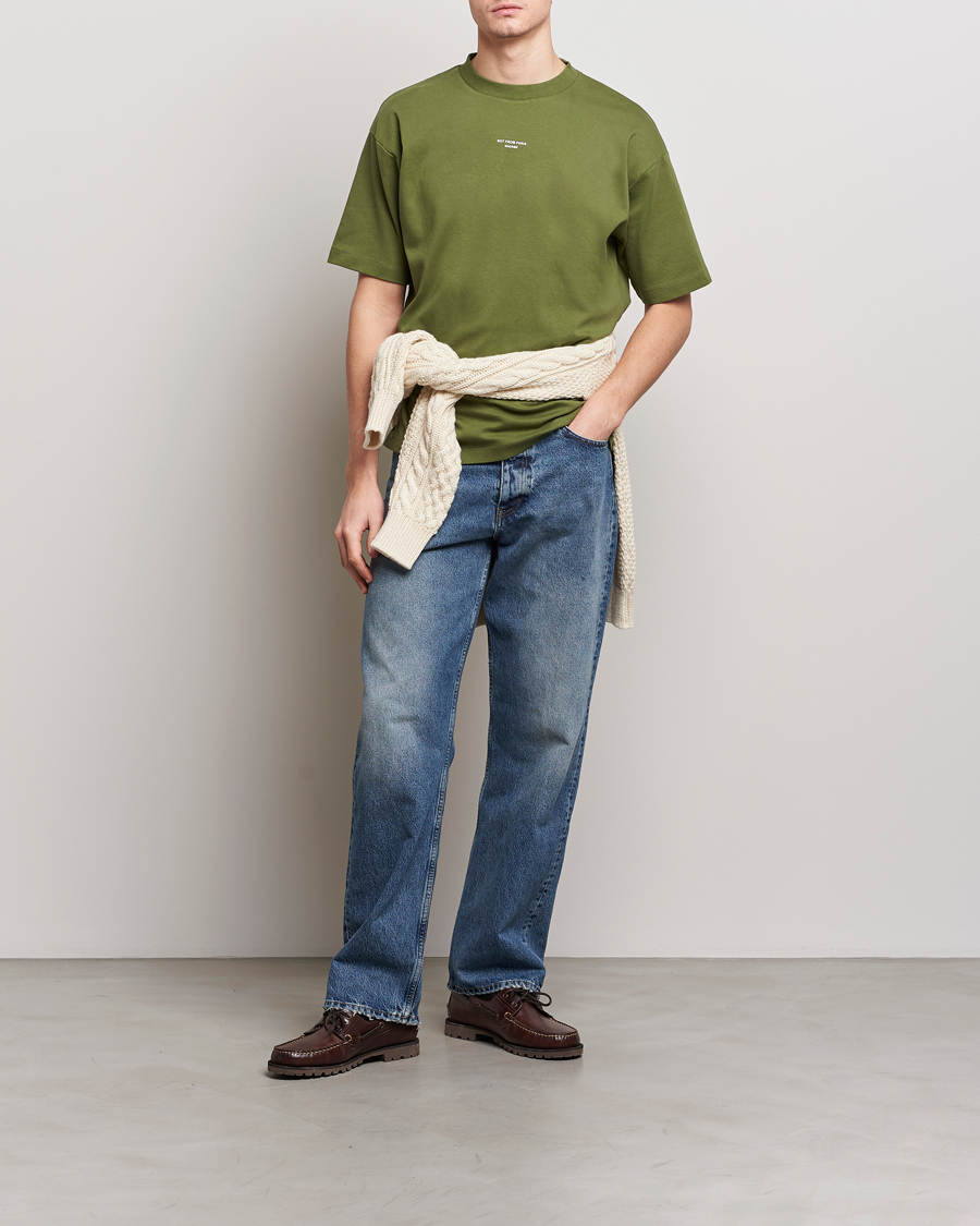 Homme | T-shirts | Drôle de Monsieur | Classic NFPM T-Shirt Khaki