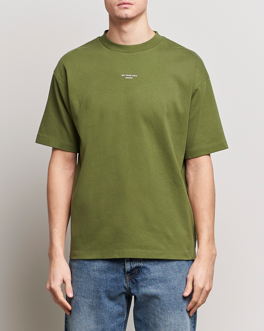 Homme | T-shirts | Drôle de Monsieur | Classic NFPM T-Shirt Khaki
