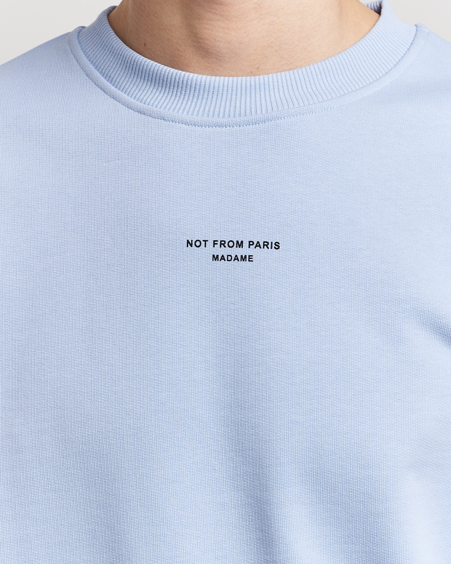 Homme | Pulls Et Tricots | Drôle de Monsieur | Classic NFPM Sweatshirt Light Blue