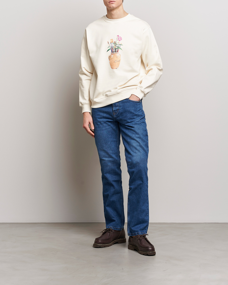 Homme | Pulls Et Tricots | Drôle de Monsieur | Pinceaux Sweatshirt Cream