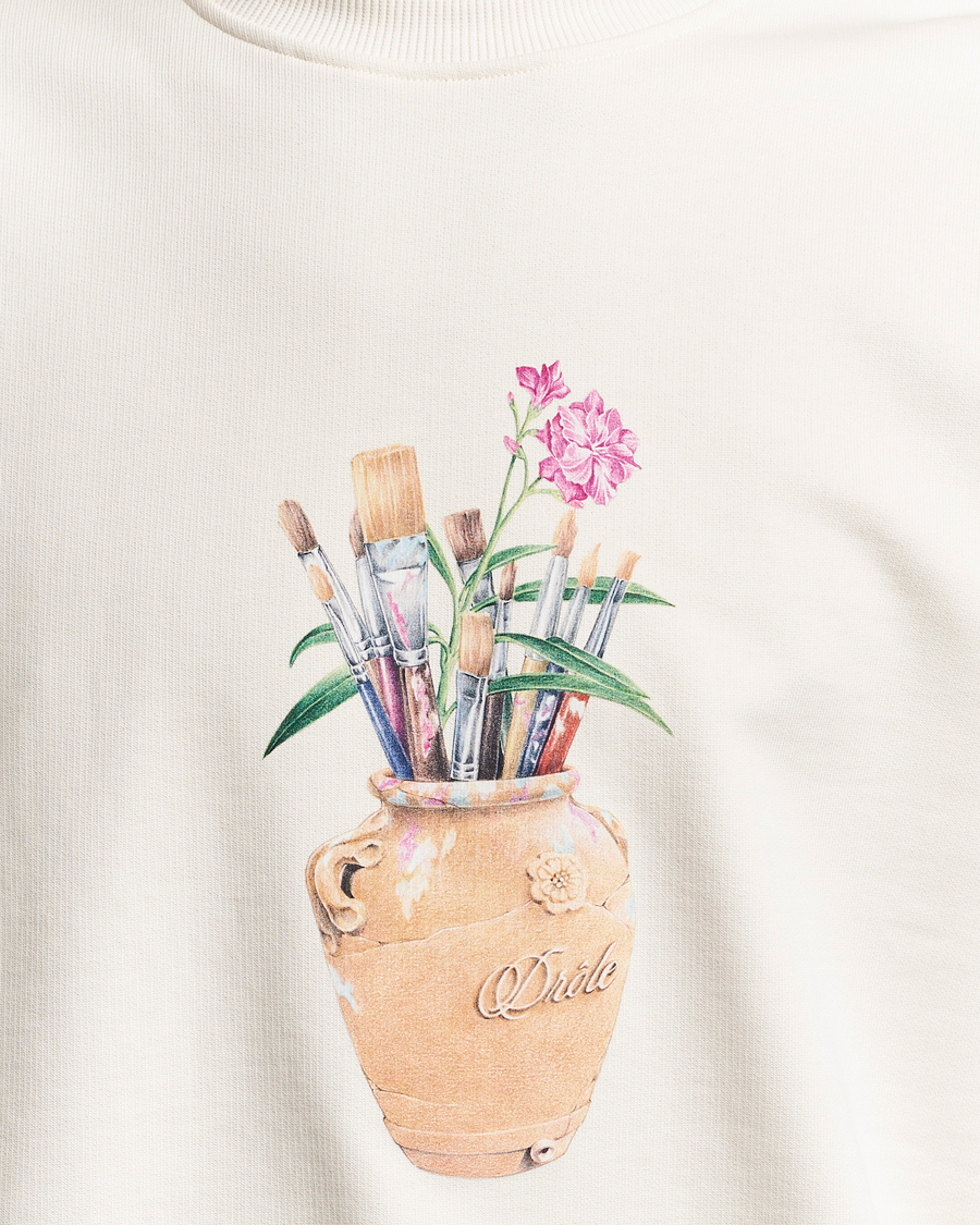 Homme | Pulls Et Tricots | Drôle de Monsieur | Pinceaux Sweatshirt Cream