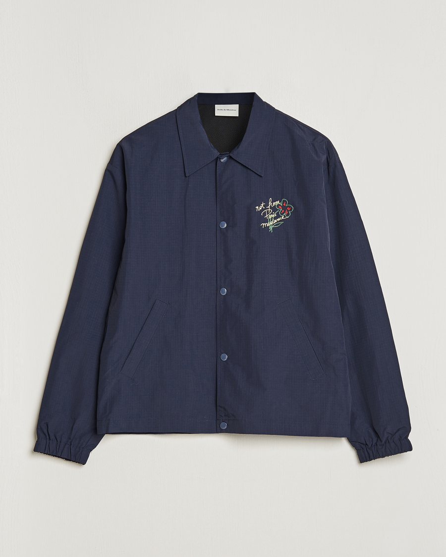 Homme | Manteaux Et Vestes | Drôle de Monsieur | La Veste Slogan Jacket Navy