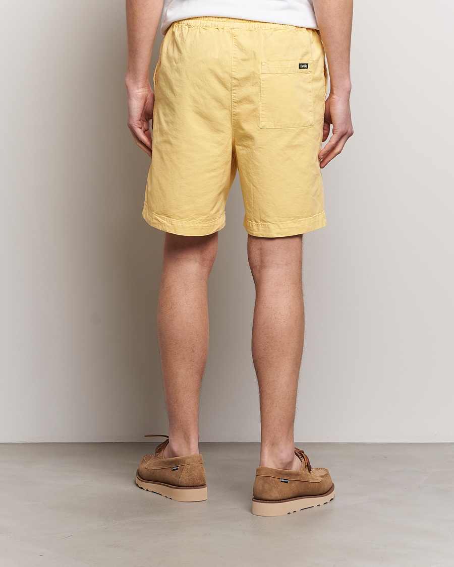 Homme | Shorts | Drôle de Monsieur | Drawstring Shorts Light Yellow