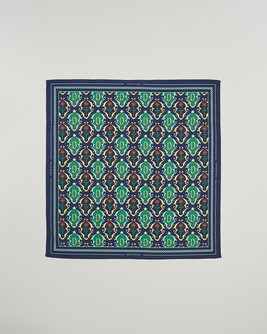 Homme | Drôle de Monsieur Printed Bandana Navy | Drôle de Monsieur | Printed Bandana Navy