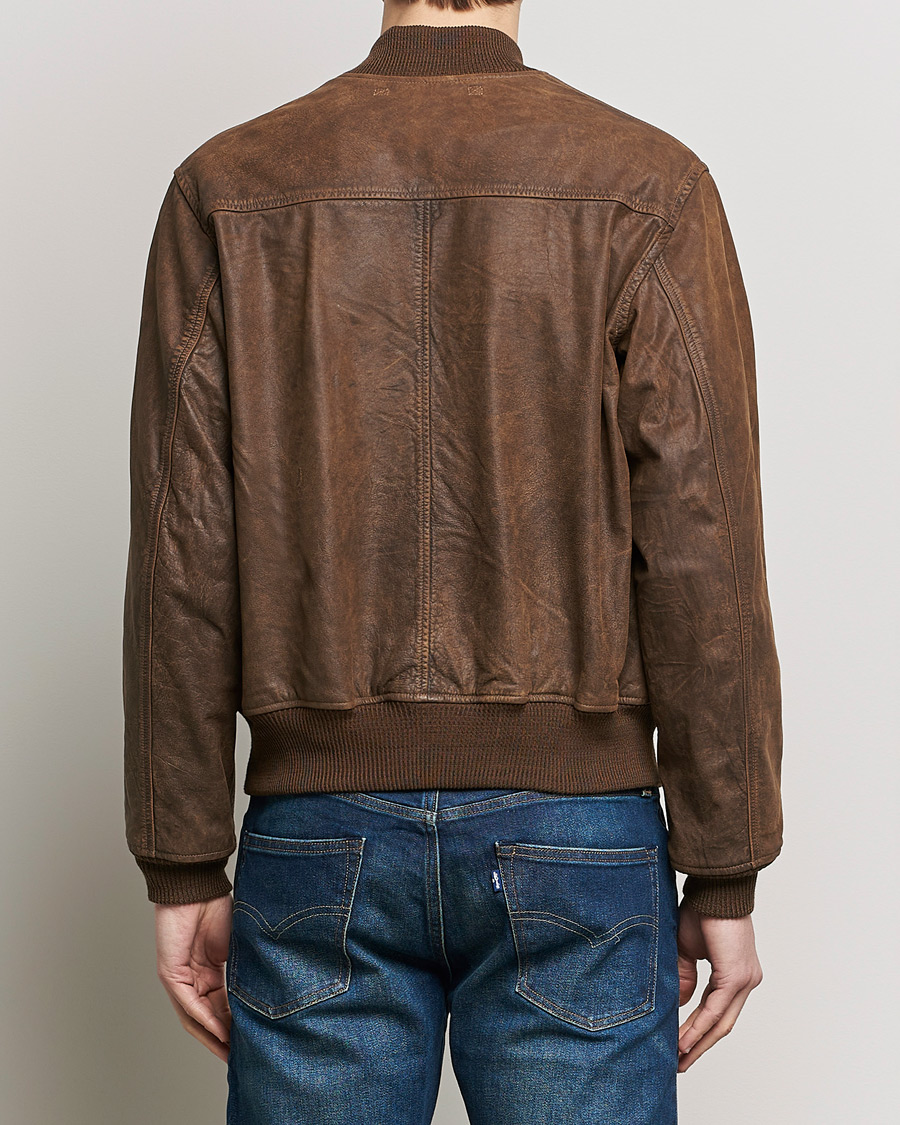Homme | Manteaux Et Vestes | RRL | Wright Leather Jacket Brown