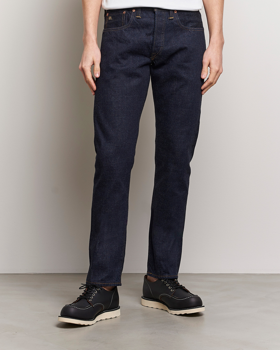 Homme | Jeans Bleus | RRL | Slim Fit 5-Pocket Denim Rinse