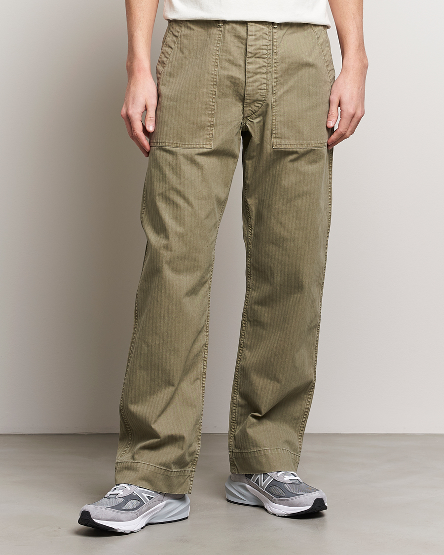 Homme | American Heritage | RRL | Army Utility Pants Brewster Green