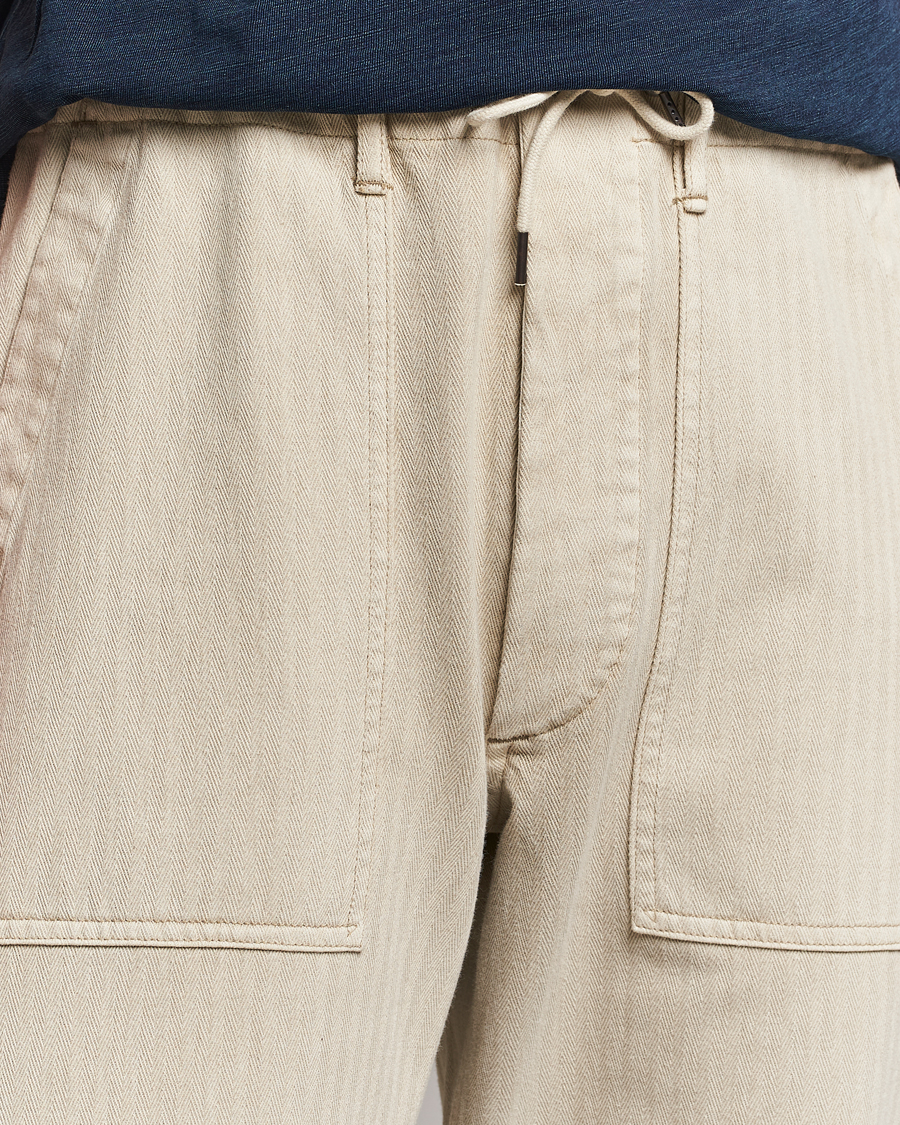 Homme | Pantalons | RRL | Wilton Herringbone Surplus Pants Off White