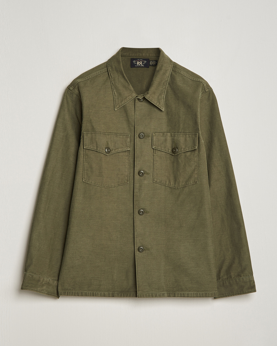 Homme | Chemises | RRL | Regiment Overshirt Olive