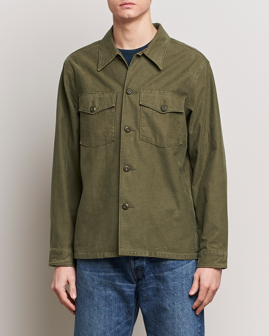 Homme | Chemises | RRL | Regiment Overshirt Olive