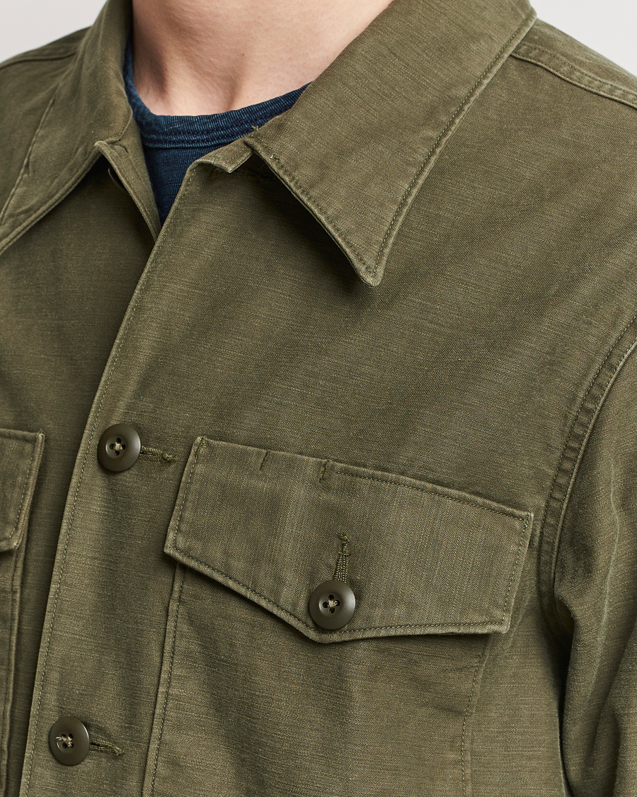Homme | Chemises | RRL | Regiment Overshirt Olive