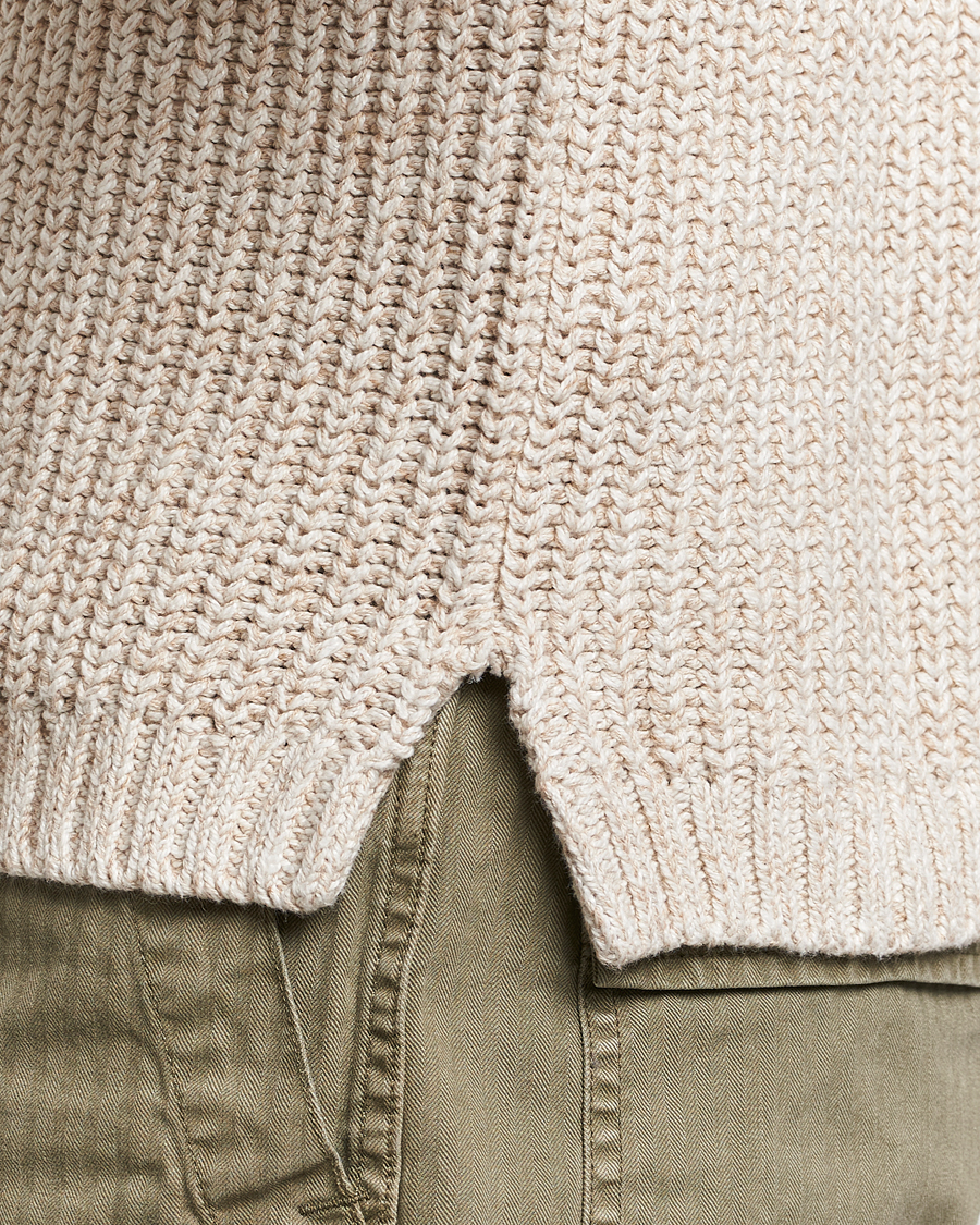 Homme | Pulls Et Tricots | RRL | Cotton/Linen Crew Neck Pullover Raw White