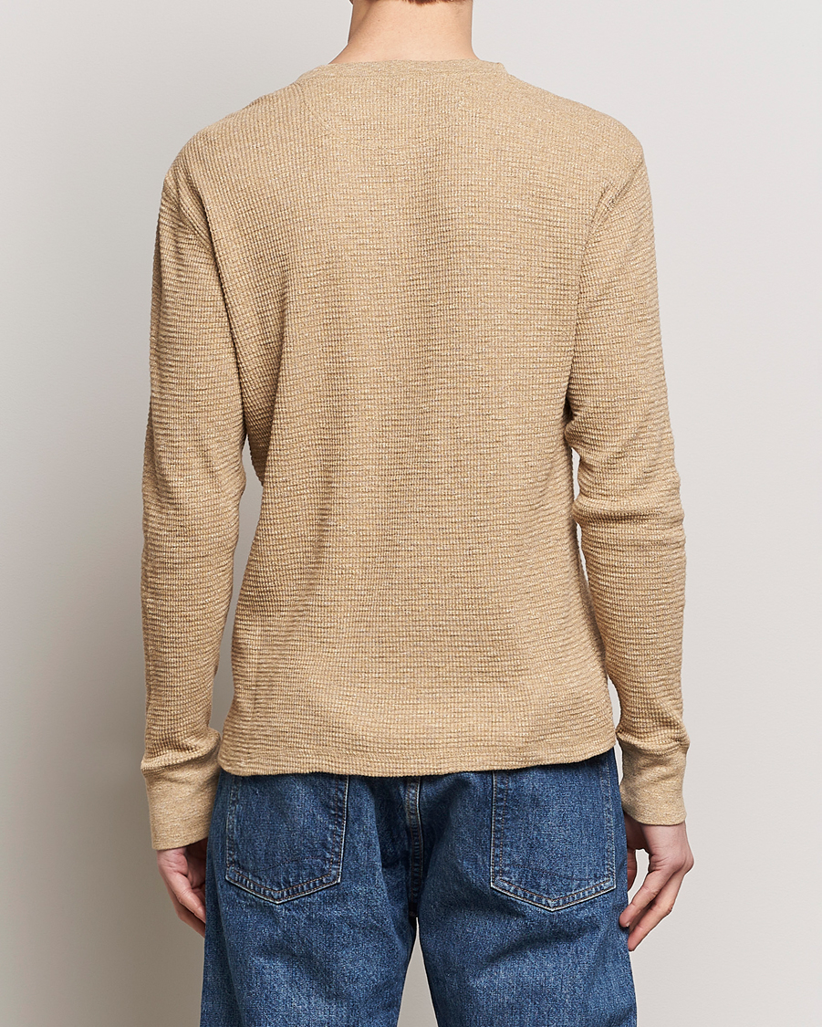 Homme | Pulls Et Tricots | RRL | Long Sleeve Henley Tan Heather
