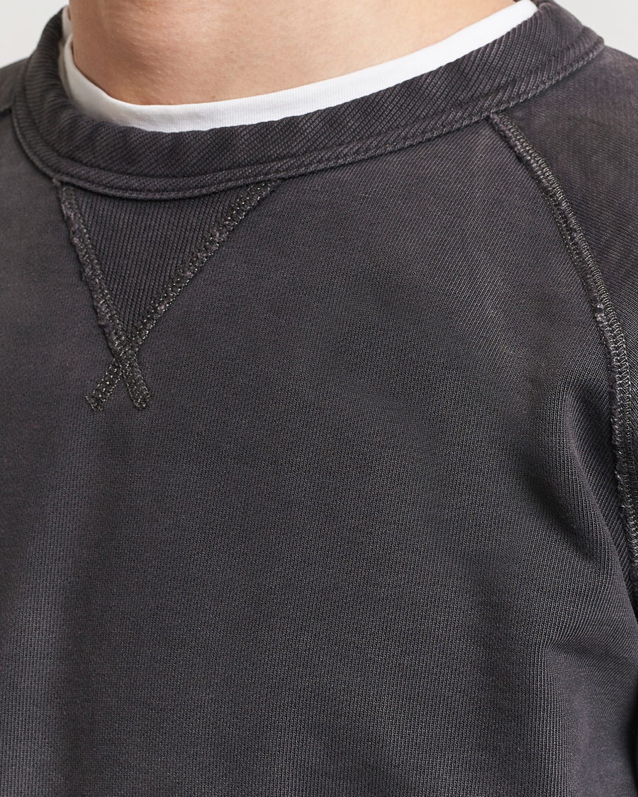 Homme | Pulls Et Tricots | RRL | Raglan Sleeve Sweatshirt Black Indigo