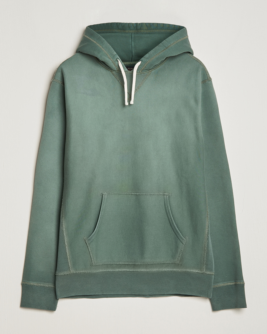 Homme | Pulls Et Tricots | RRL | Hooded Sweatshirt Collegiate Green