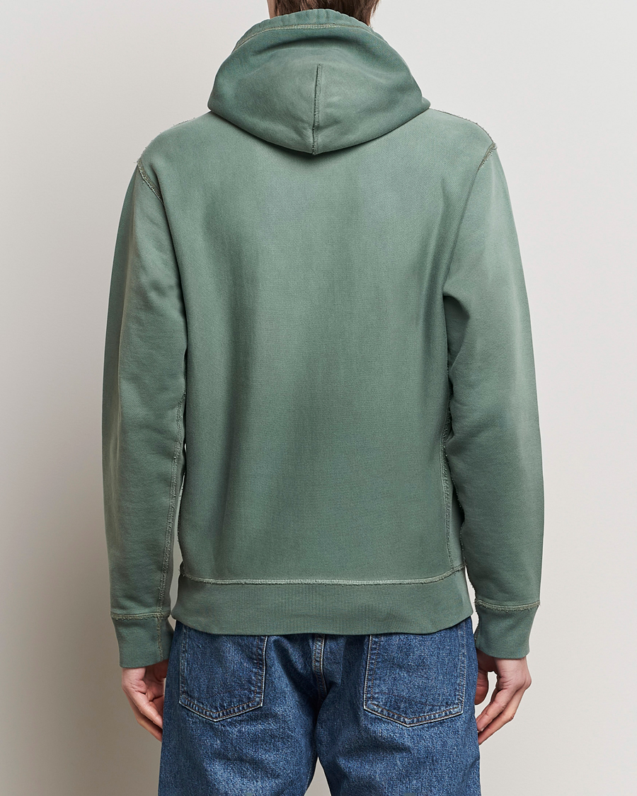 Homme | Pulls Et Tricots | RRL | Hooded Sweatshirt Collegiate Green