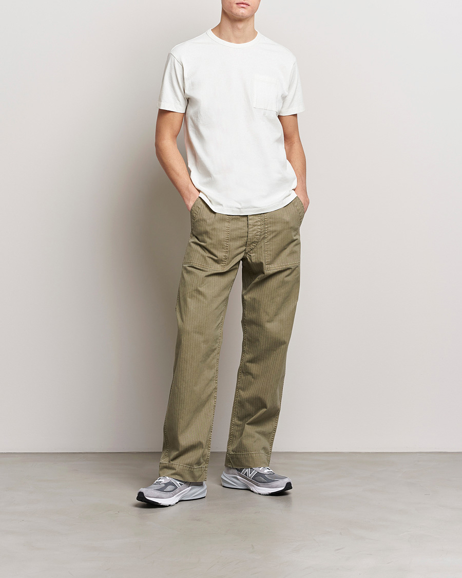 Homme | T-shirts | RRL | 2-Packet Pocket Tee Warm White