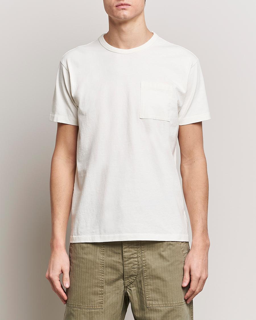 Homme | Sections | RRL | 2-Pack Pocket Tee Warm White