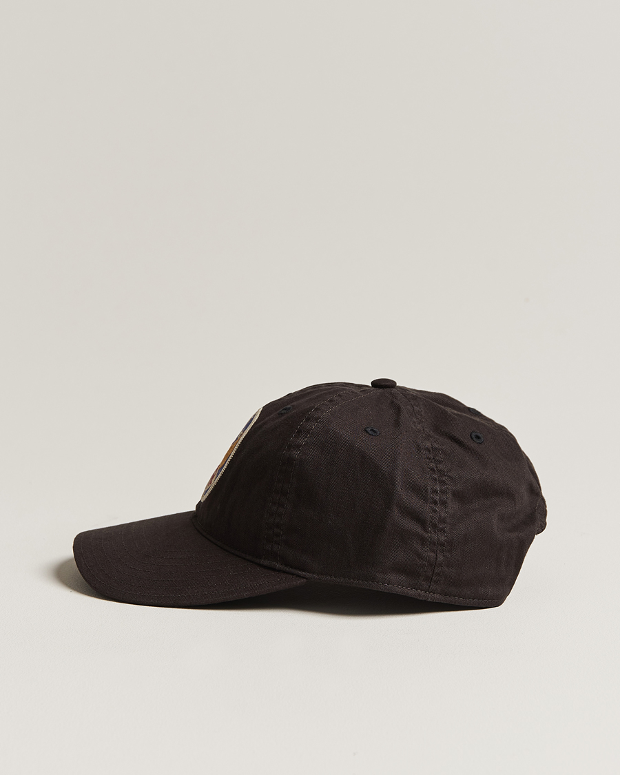 Homme | RRL Garment Dyed Ball Cap Black | RRL | Garment Dyed Ball Cap Black