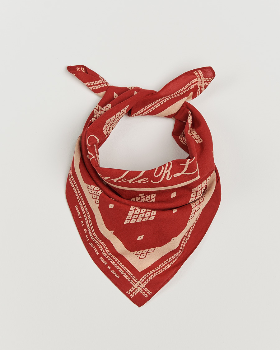 Homme | RRL Deco Print Bandana Turkey Red | RRL | Deco Print Bandana Turkey Red