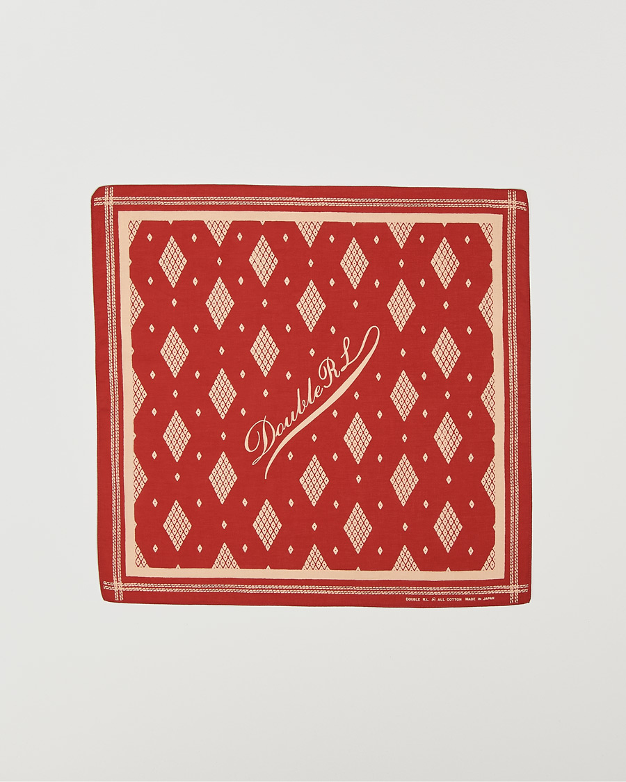 Homme | RRL Deco Print Bandana Turkey Red | RRL | Deco Print Bandana Turkey Red