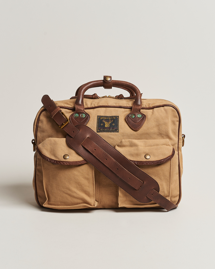 Homme | RRL Cargo Briefcase Khaki | RRL | Cargo Briefcase Khaki