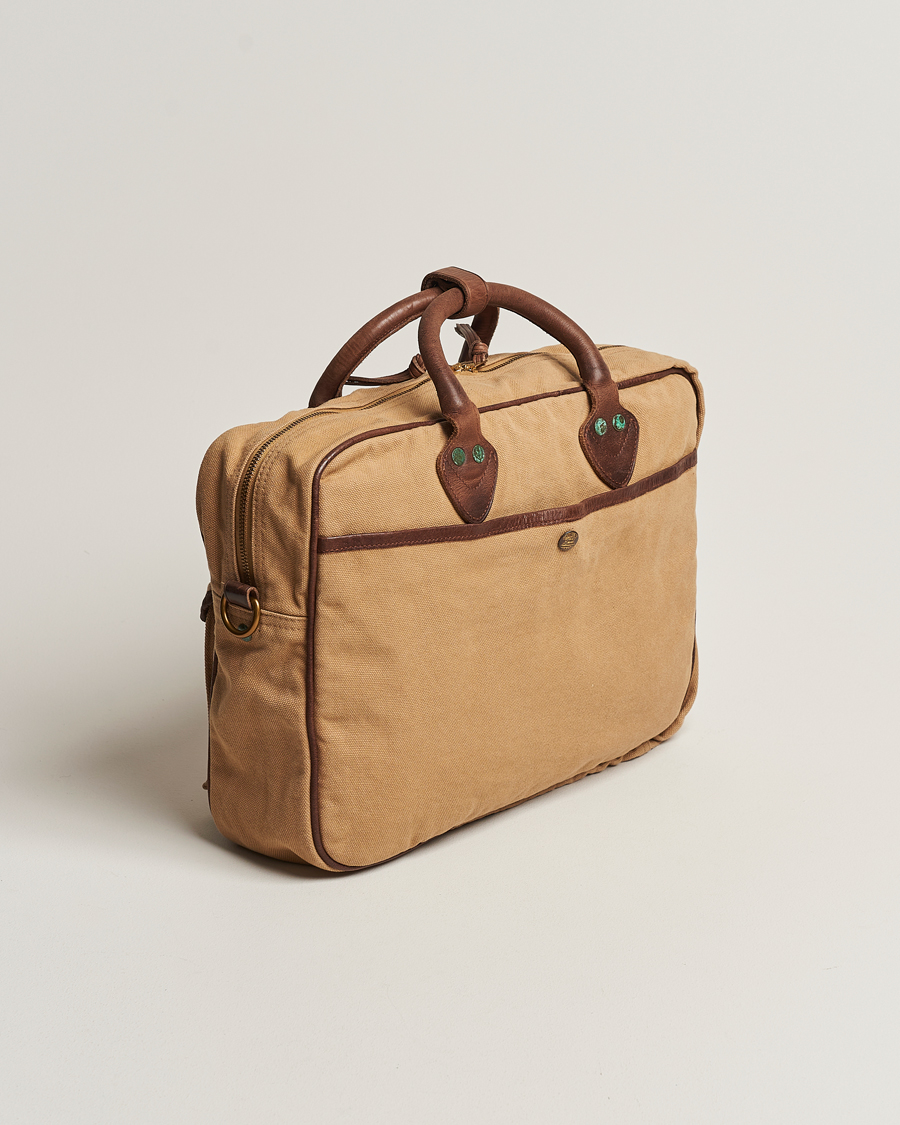 Homme | RRL Cargo Briefcase Khaki | RRL | Cargo Briefcase Khaki