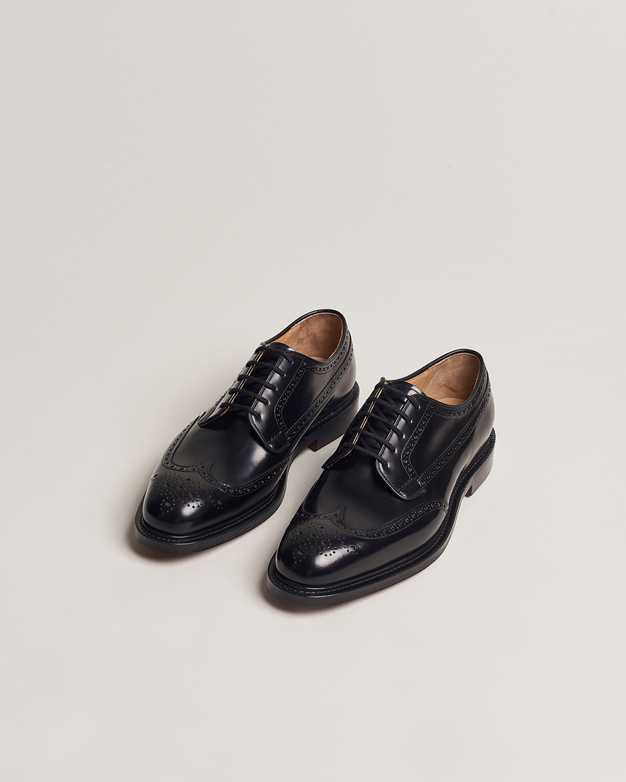 Homme | Sections | Church's | Grafton Polished Binder Black