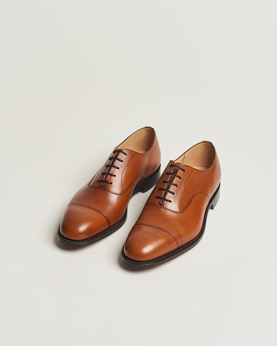 Homme | Chaussures Faites Main | Church's | Consul Calf Leather Oxford Walnut
