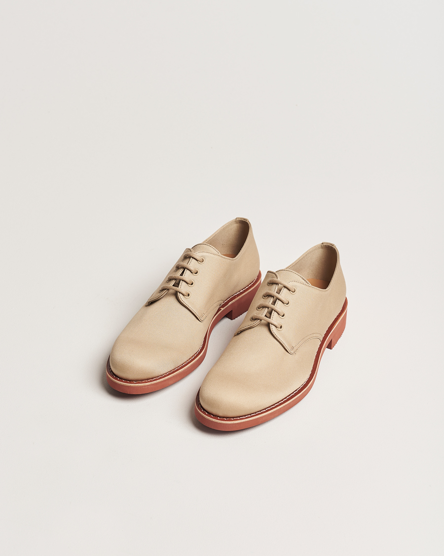 Homme | Church's Matlock Canvas Derby Beige | Church's | Matlock Canvas Derby Beige