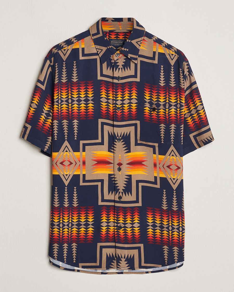 Homme | Chemises | Pendleton | Vacation Shirt Harding Navy