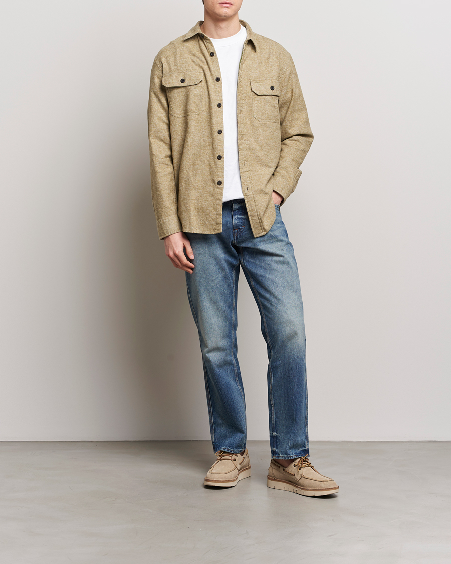 Homme | Chemises | Pendleton | Burnside Flannel Shirt Olive