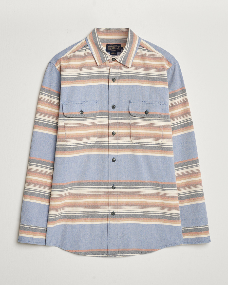 Homme | Chemises | Pendleton | Beach Shack Shirt Indigo Stripe